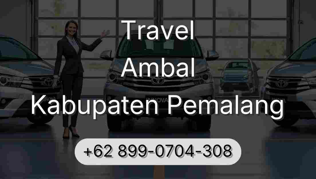 Travel Ambal Kabupaten Pemalang