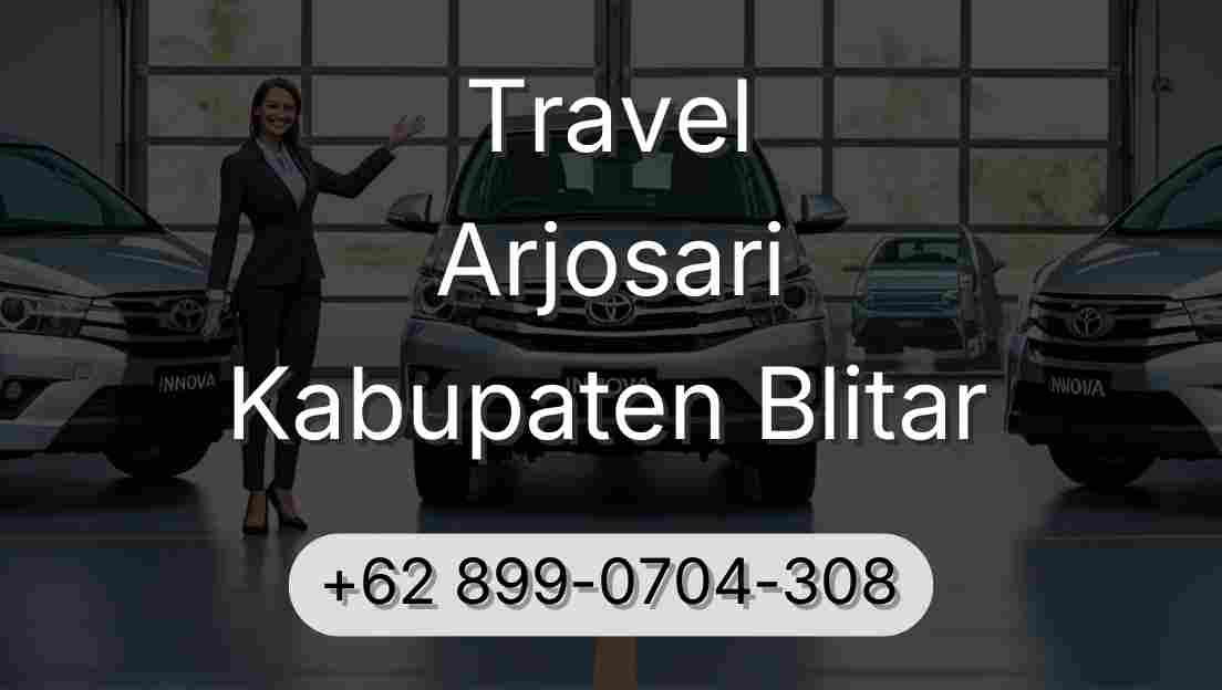Travel Arjosari Kabupaten Blitar