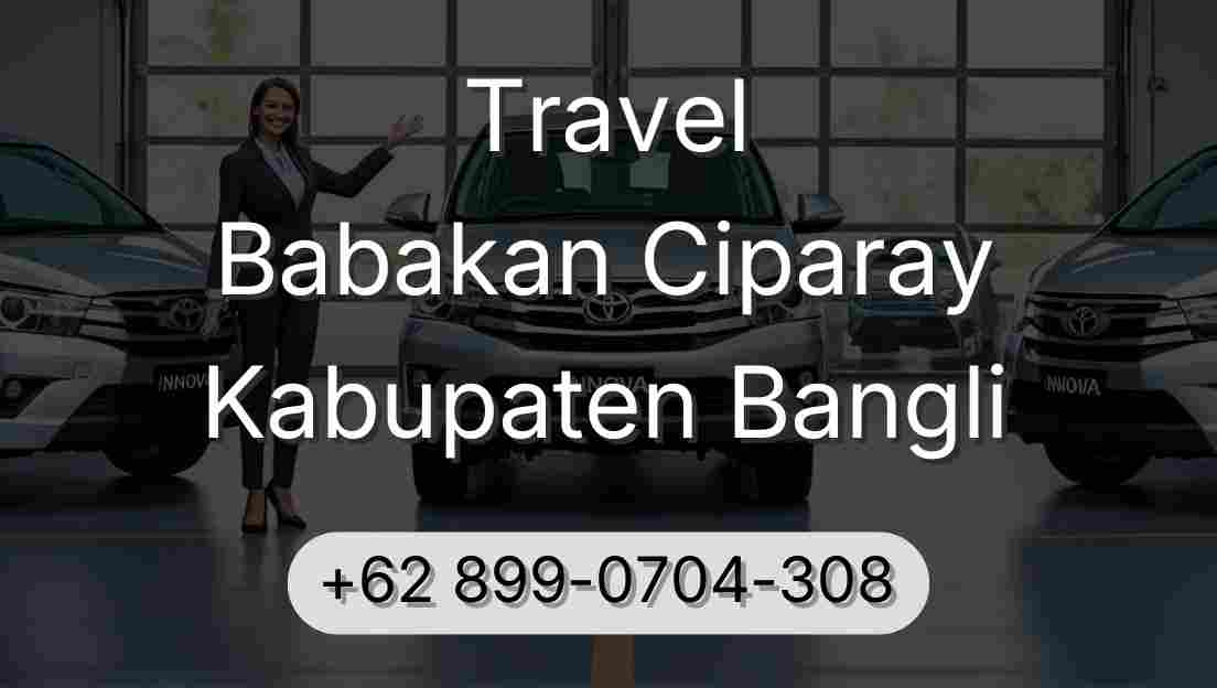 Travel Babakan Ciparay Kabupaten Bangli