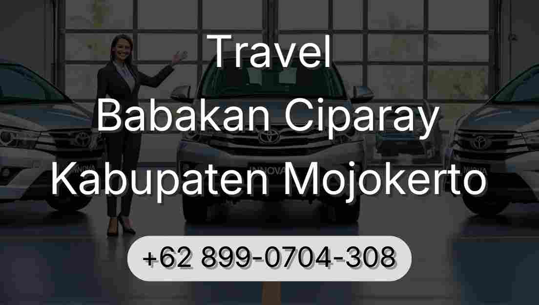 Travel Babakan Ciparay Kabupaten Mojokerto