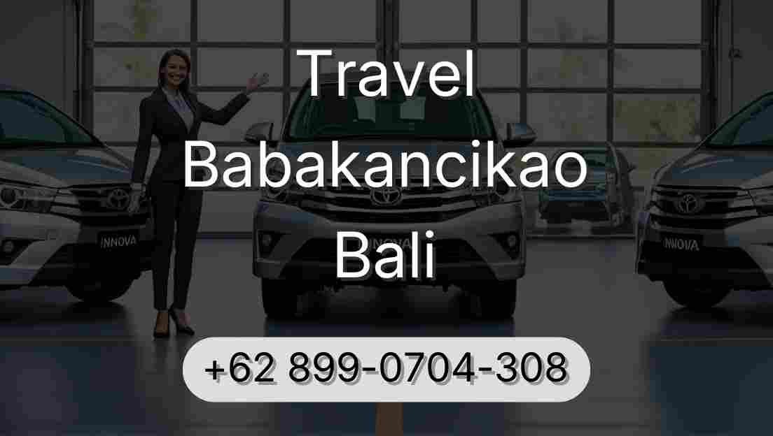Travel Babakancikao Bali