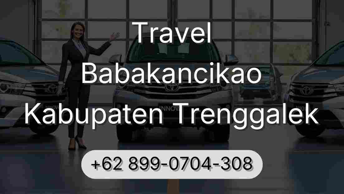 Travel Babakancikao Kabupaten Trenggalek