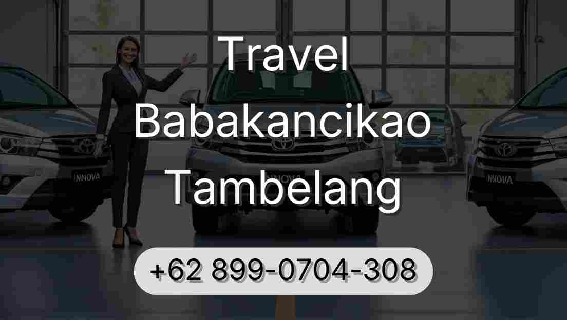 Travel Babakancikao Tambelang