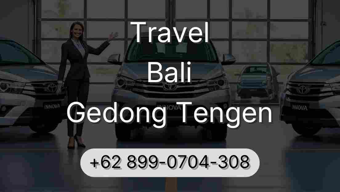 Travel Bali Gedong Tengen