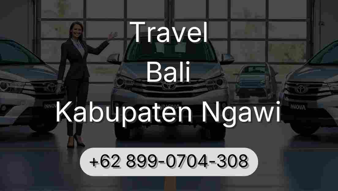 Travel Bali Kabupaten Ngawi