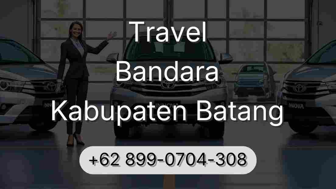 Travel Bandara Kabupaten Batang
