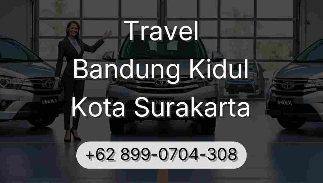 Travel Bandung Kidul Kota Surakarta