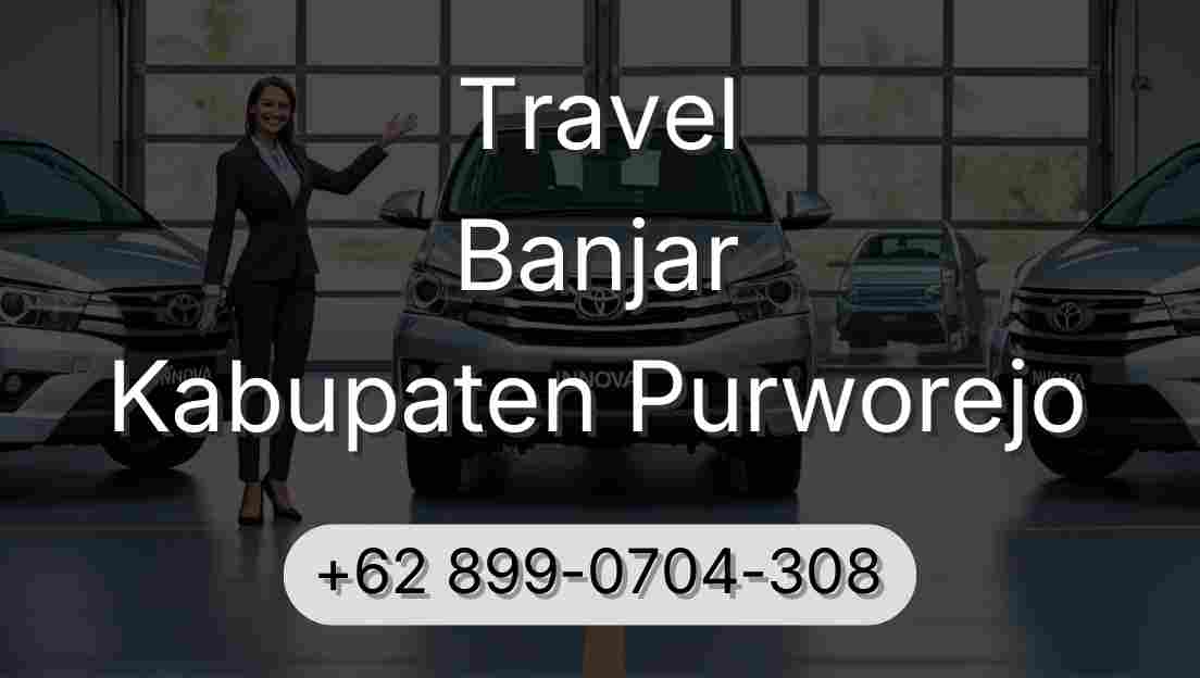 Travel Banjar Kabupaten Purworejo