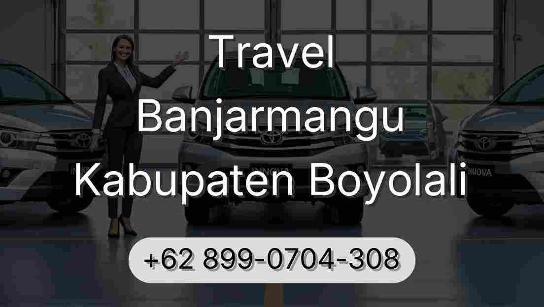 Travel Banjarmangu Kabupaten Boyolali