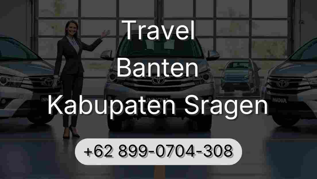 Travel Banten Kabupaten Sragen