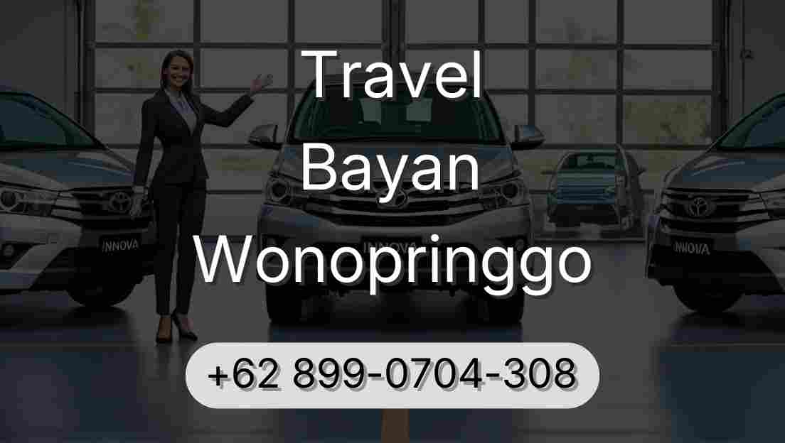 Travel Bayan Wonopringgo