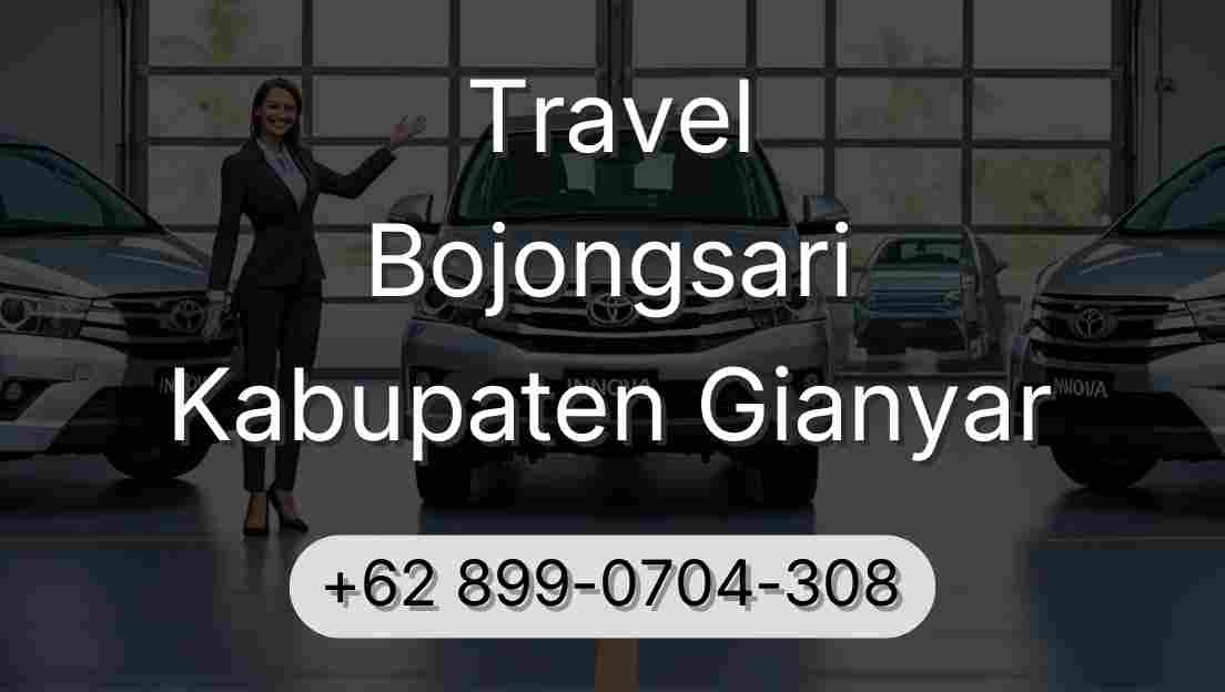 Travel Bojongsari Kabupaten Gianyar