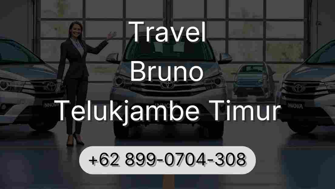 Travel Bruno Telukjambe Timur