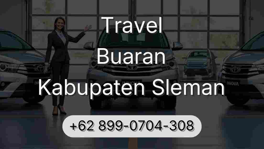 Travel Buaran Kabupaten Sleman