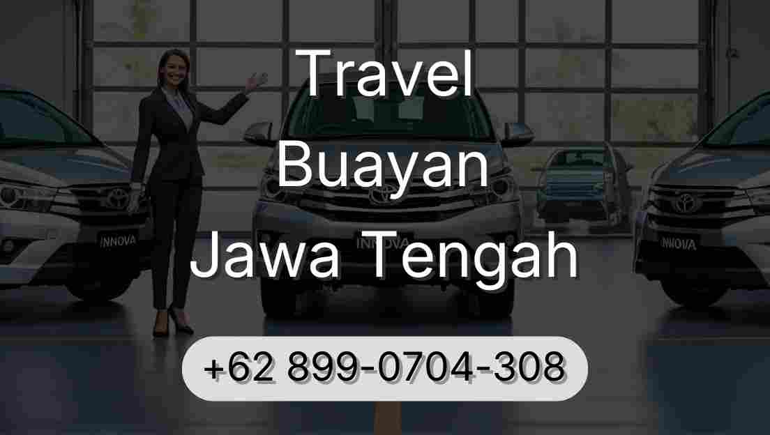 Travel Buayan Jawa Tengah