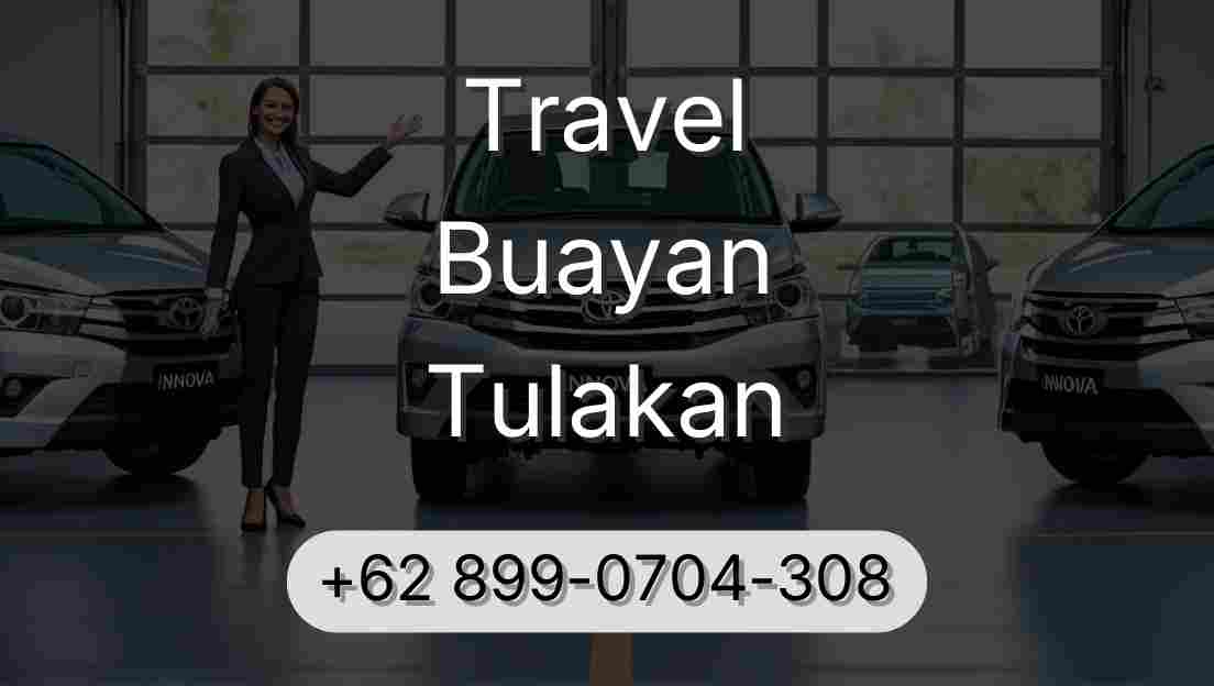 Travel Buayan Tulakan