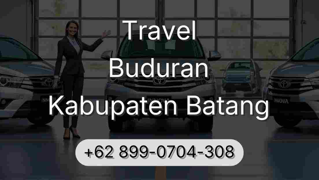 Travel Buduran Kabupaten Batang