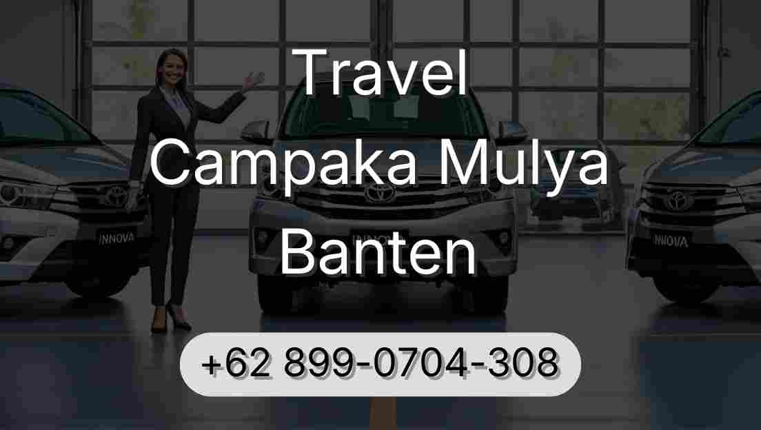 Travel Campaka Mulya Banten
