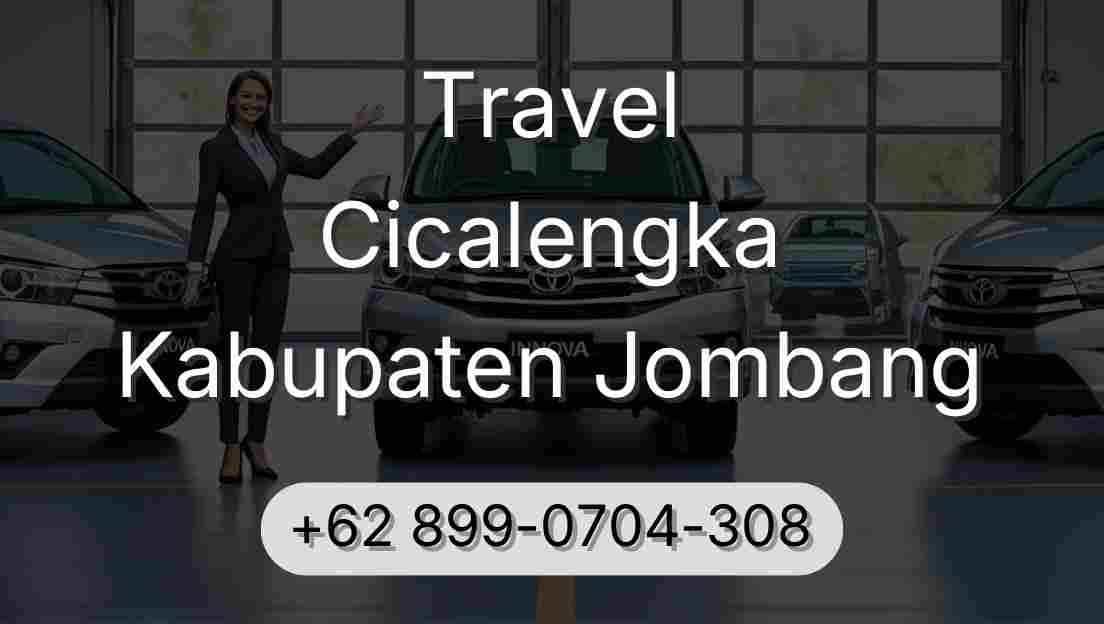 Travel Cicalengka Kabupaten Jombang