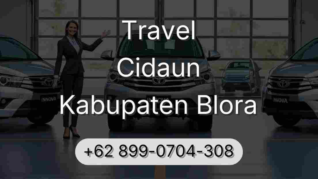 Travel Cidaun Kabupaten Blora