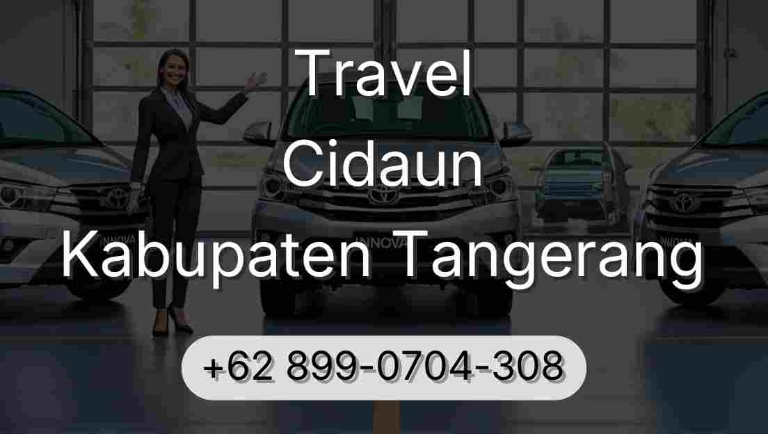 Travel Cidaun Kabupaten Tangerang