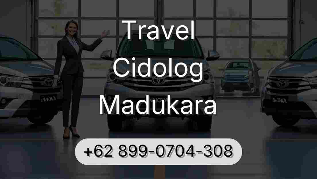 Travel Cidolog Madukara