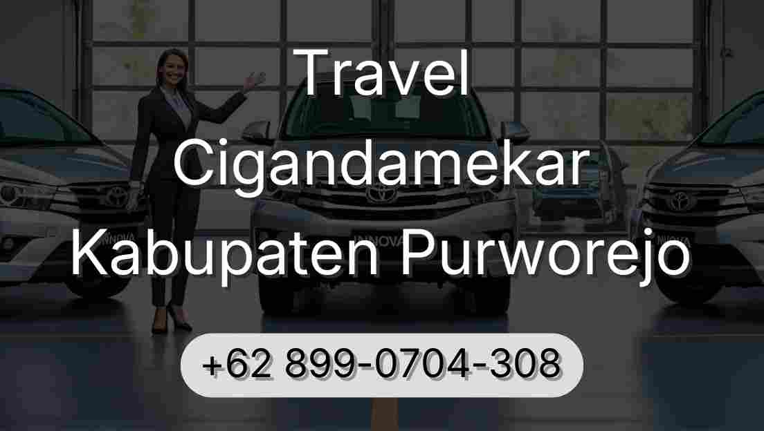 Travel Cigandamekar Kabupaten Purworejo