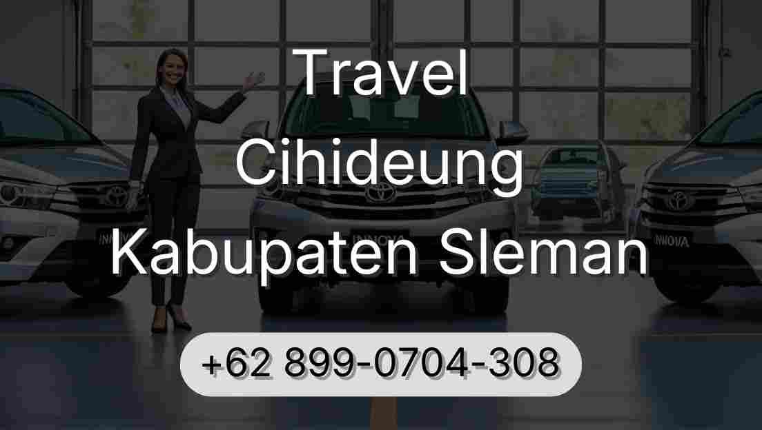 Travel Cihideung Kabupaten Sleman