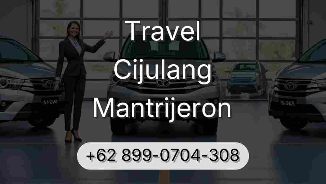 Travel Cijulang Mantrijeron