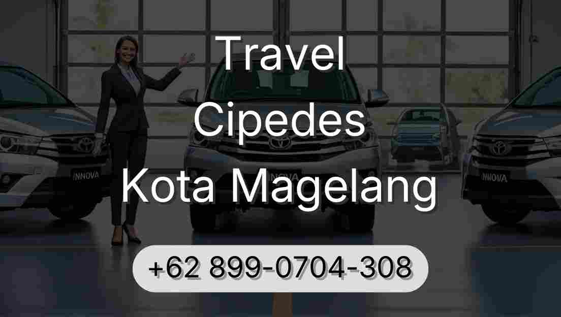 Travel Cipedes Kota Magelang