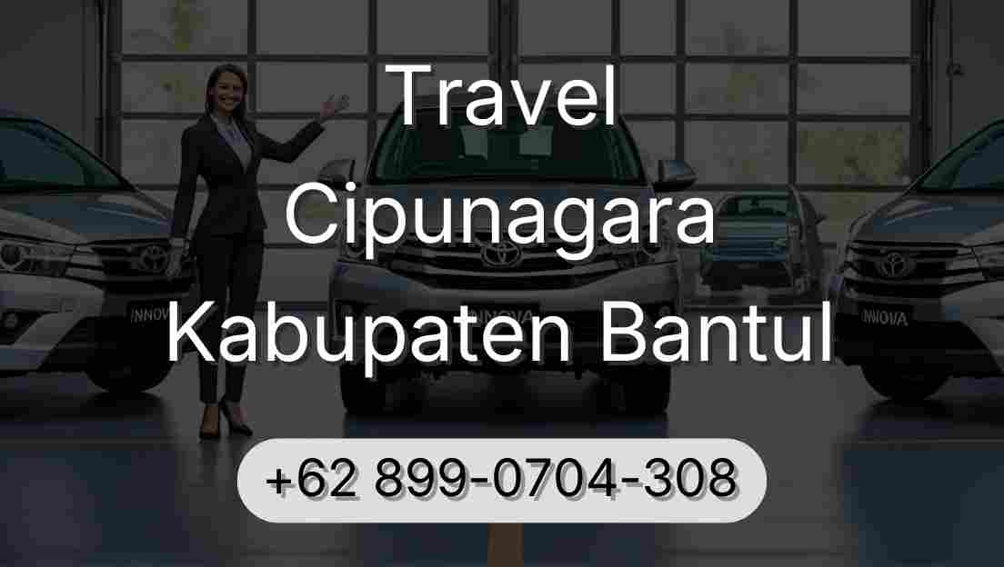 Travel Cipunagara Kabupaten Bantul