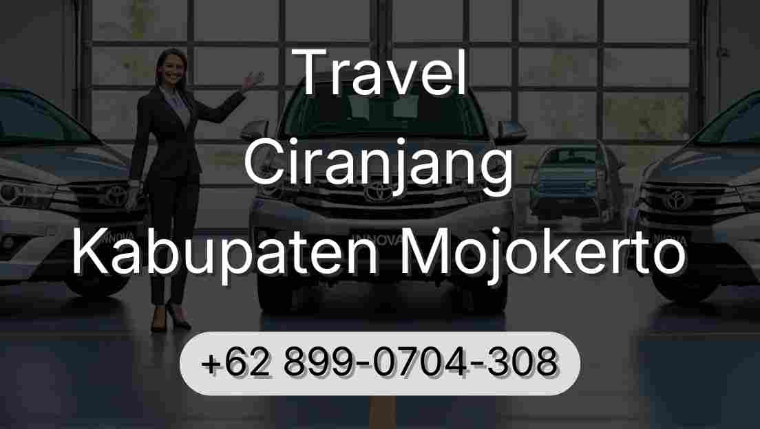 Travel Ciranjang Kabupaten Mojokerto