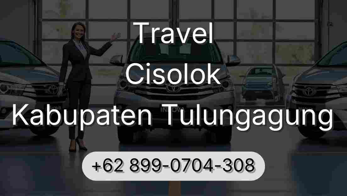 Travel Cisolok Kabupaten Tulungagung