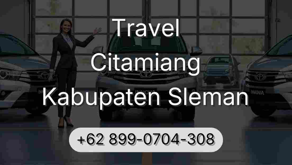 Travel Citamiang Kabupaten Sleman