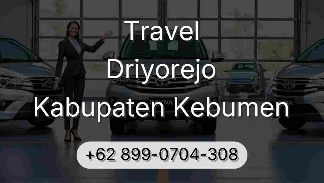 Travel Driyorejo Kabupaten Kebumen
