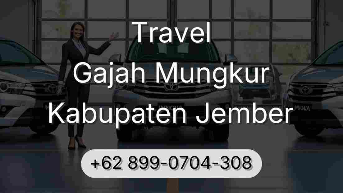 Travel Gajah Mungkur Kabupaten Jember