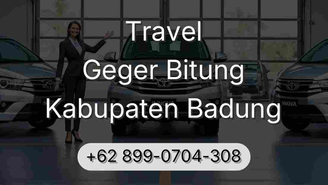 Travel Geger Bitung Kabupaten Badung
