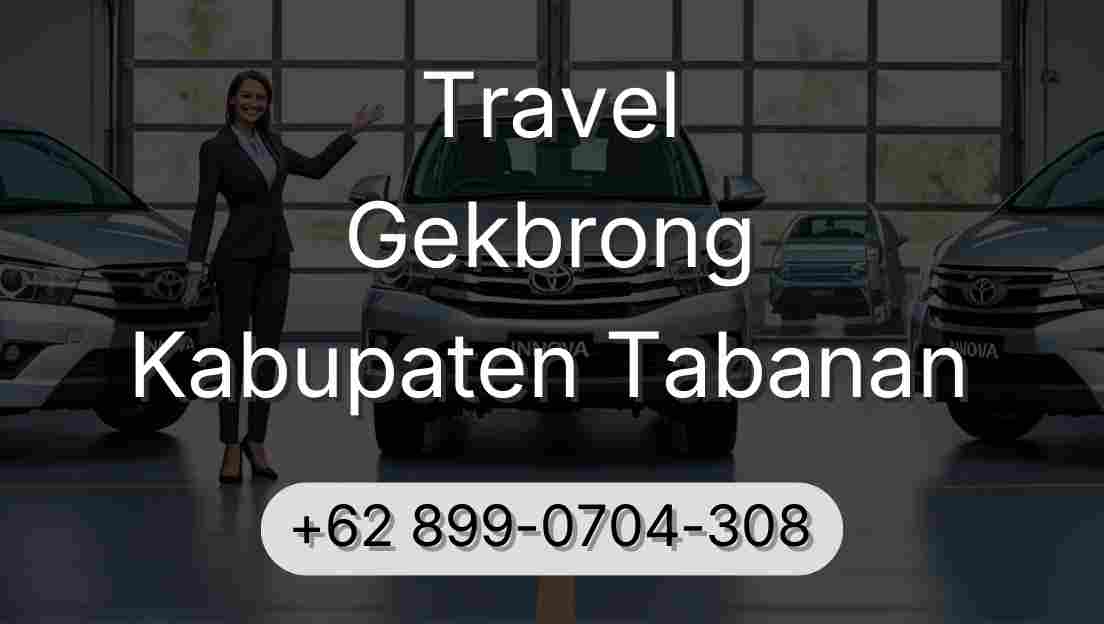 Travel Gekbrong Kabupaten Tabanan