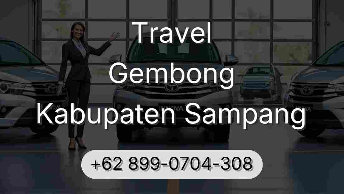 Travel Gembong Kabupaten Sampang