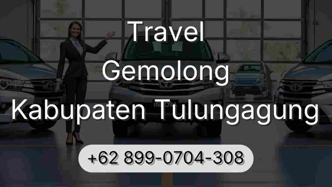 Travel Gemolong Kabupaten Tulungagung