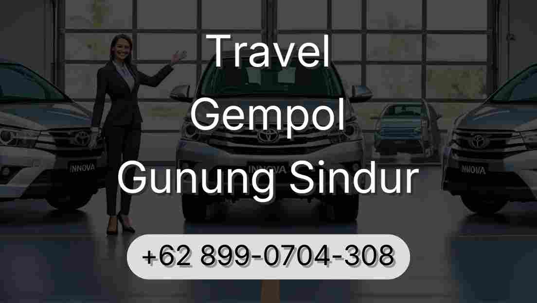 Travel Gempol Gunung Sindur