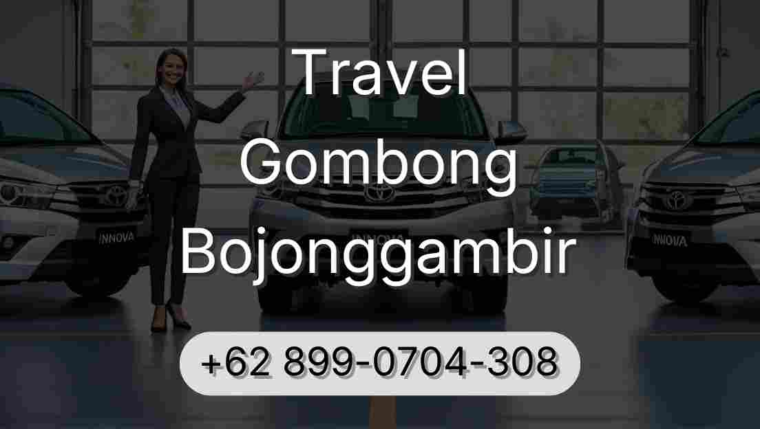 Travel Gombong Bojonggambir