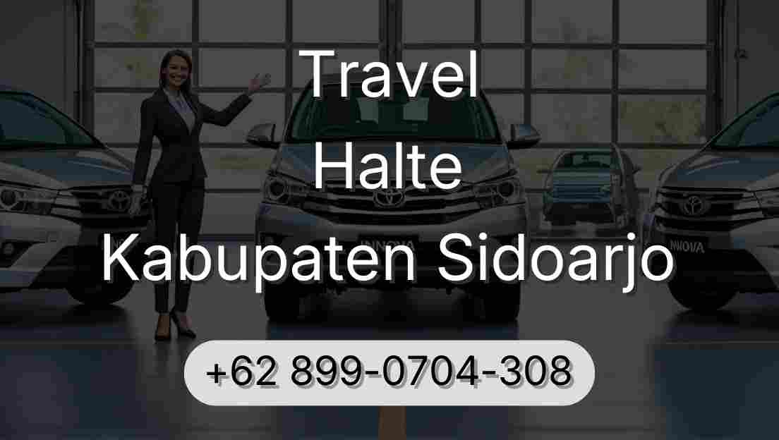Travel Halte Kabupaten Sidoarjo