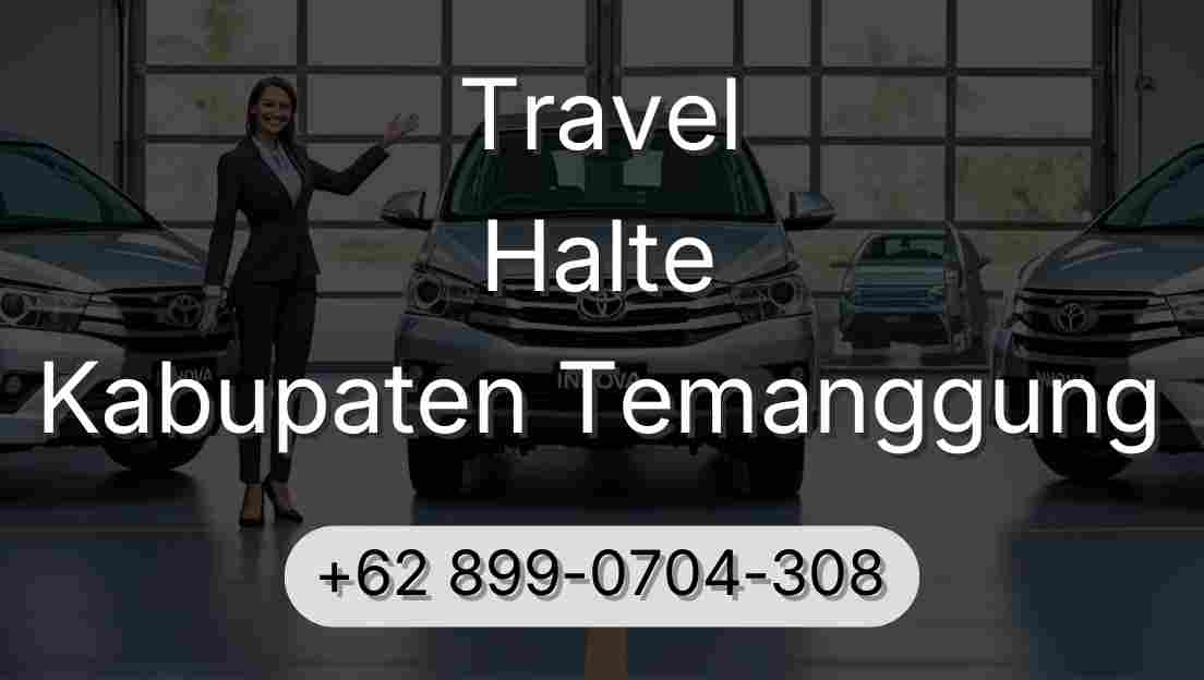 Travel Halte Kabupaten Temanggung