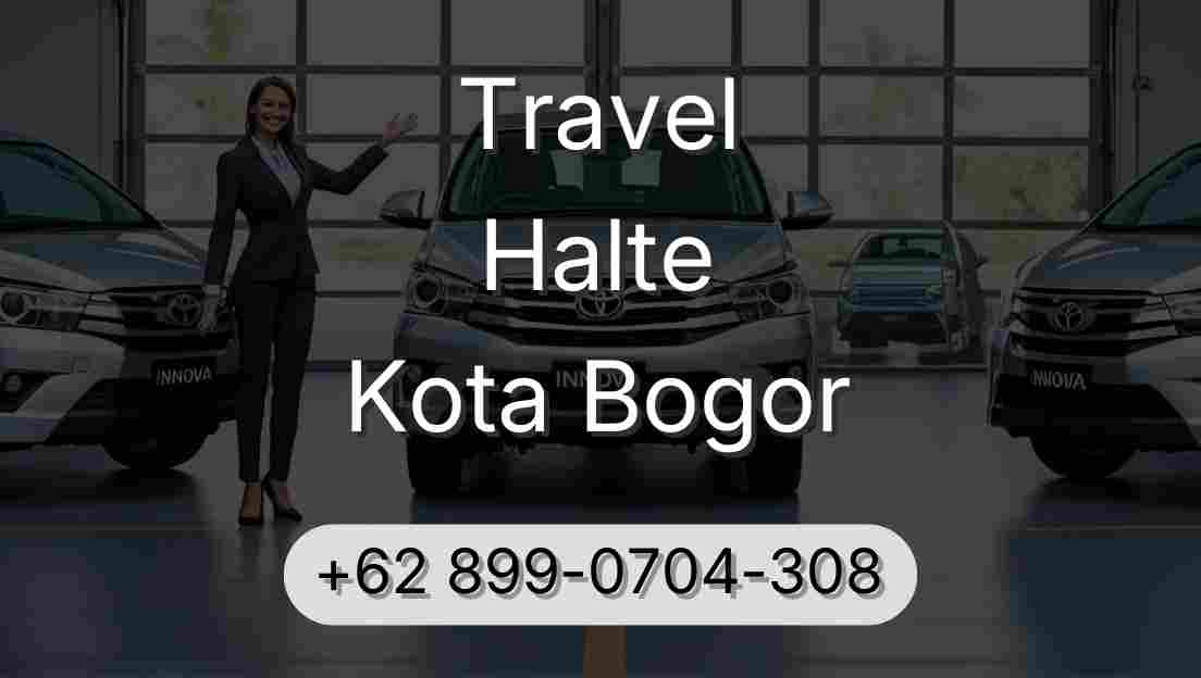 Travel Halte Kota Bogor