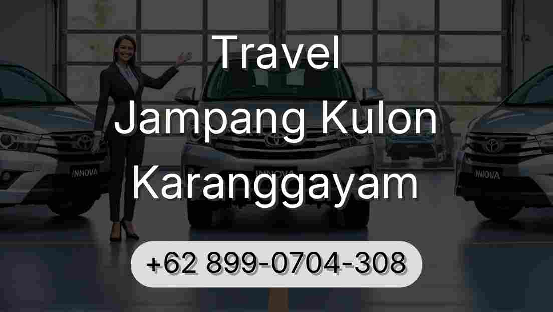 Travel Jampang Kulon Karanggayam