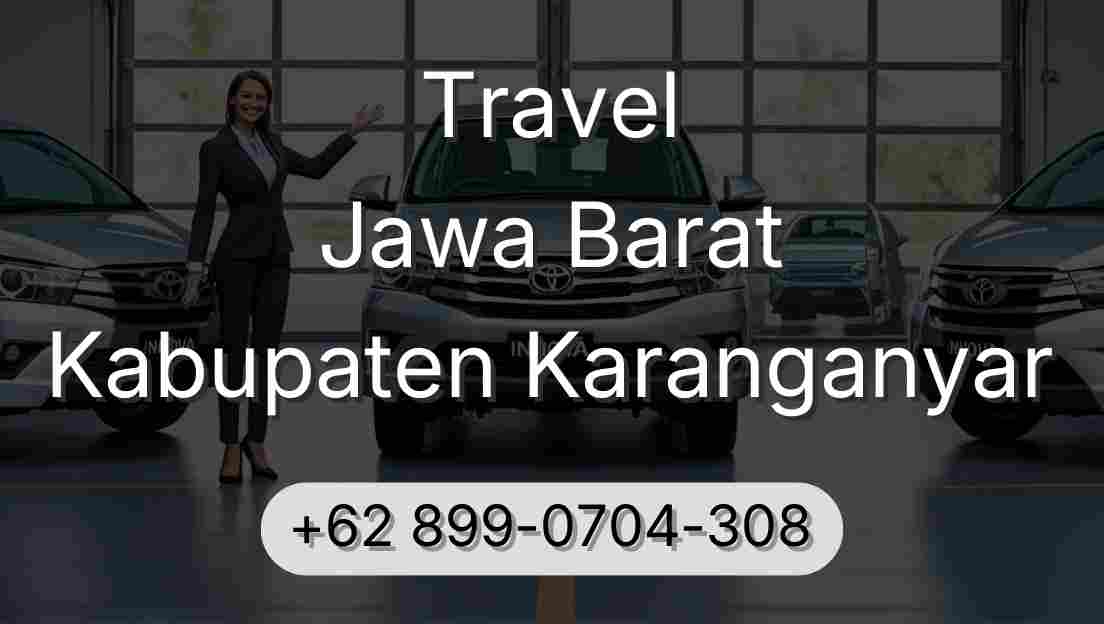 Travel Jawa Barat Kabupaten Karanganyar