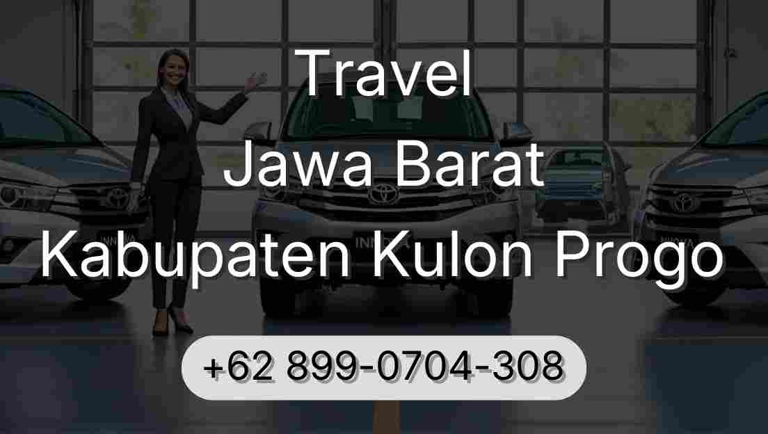 Travel Jawa Barat Kabupaten Kulon Progo