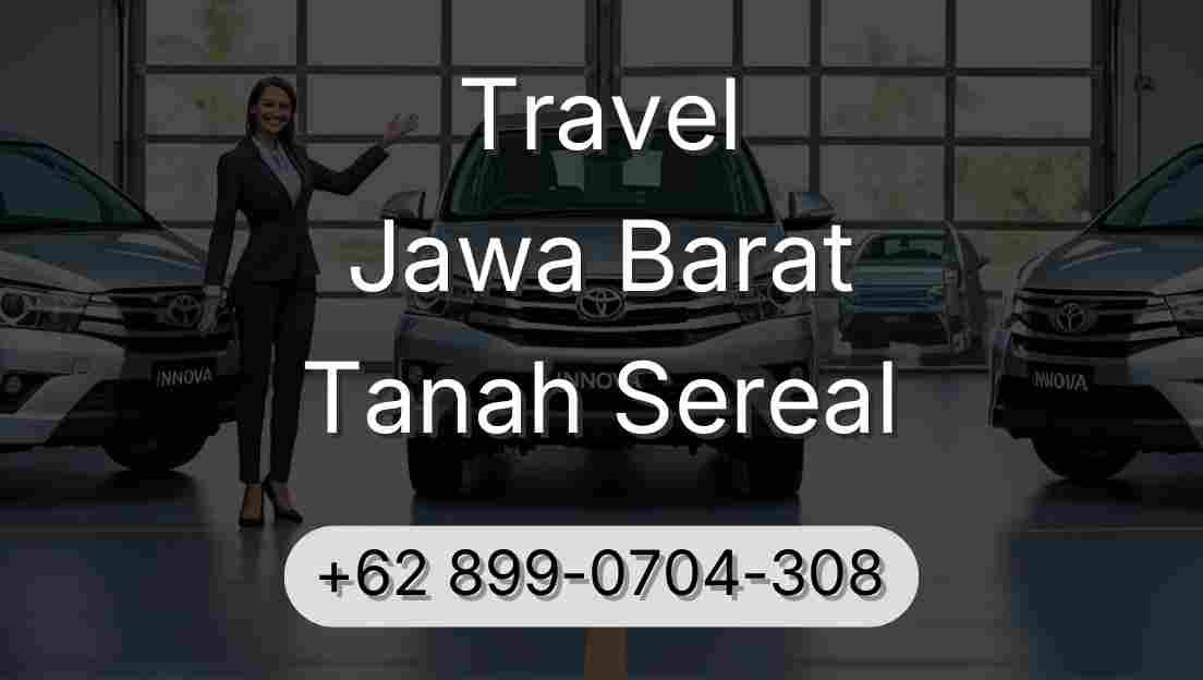 Travel Jawa Barat Tanah Sereal