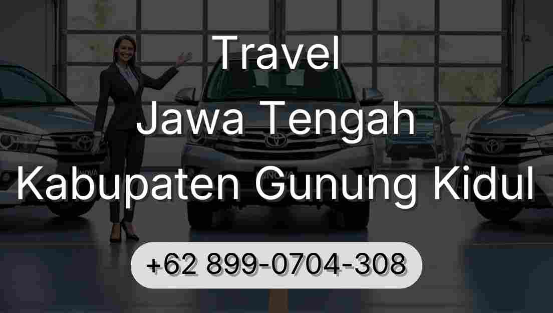 Travel Jawa Tengah Kabupaten Gunung Kidul